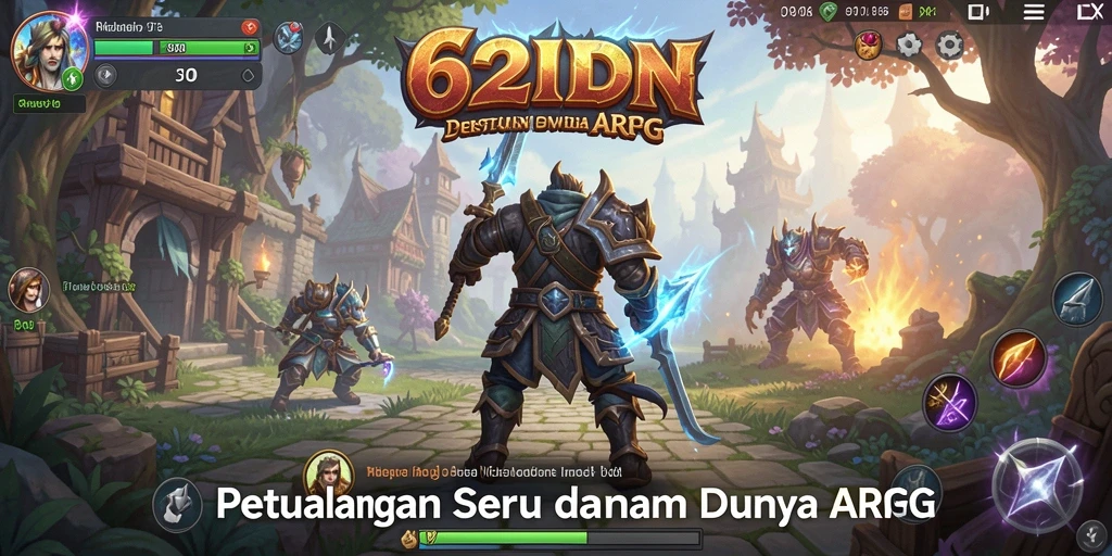 Gameplay ARPG yang seru dan menantang dalam 62IDN.