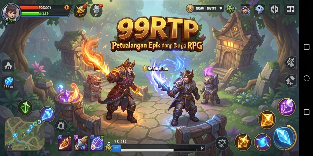 Tangkapan layar gameplay menampilkan pertempuran seru dalam <strong>99RTP</strong>.