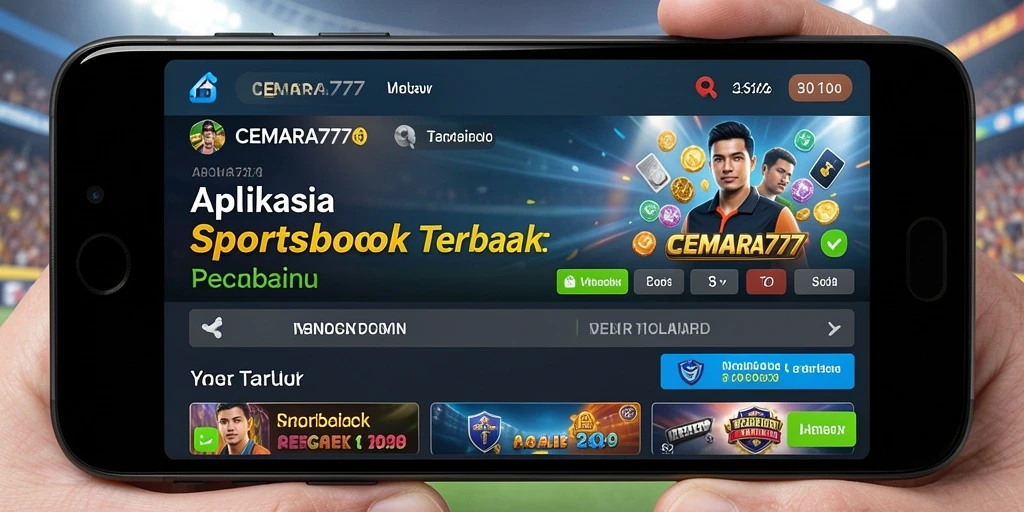 Tampilan gameplay CEMARA777 dengan berbagai pilihan taruhan olahraga.