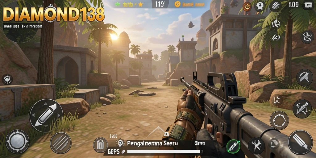 Tampilan gameplay seru DIAMOND138 dalam aksi.