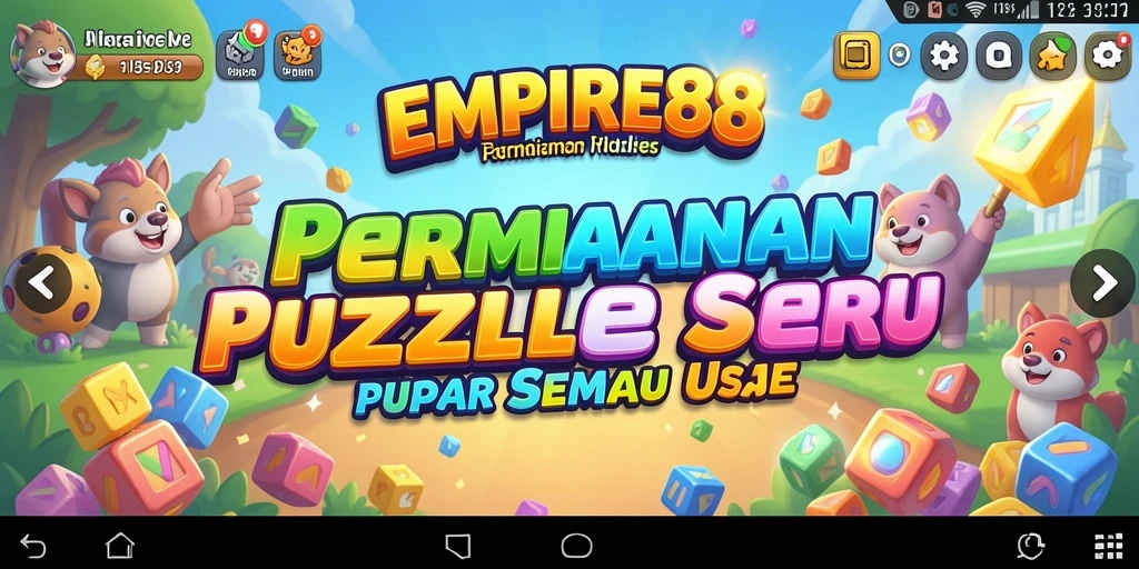 Tampilan gameplay seru EMPIRE88 dengan berbagai puzzle menarik.
