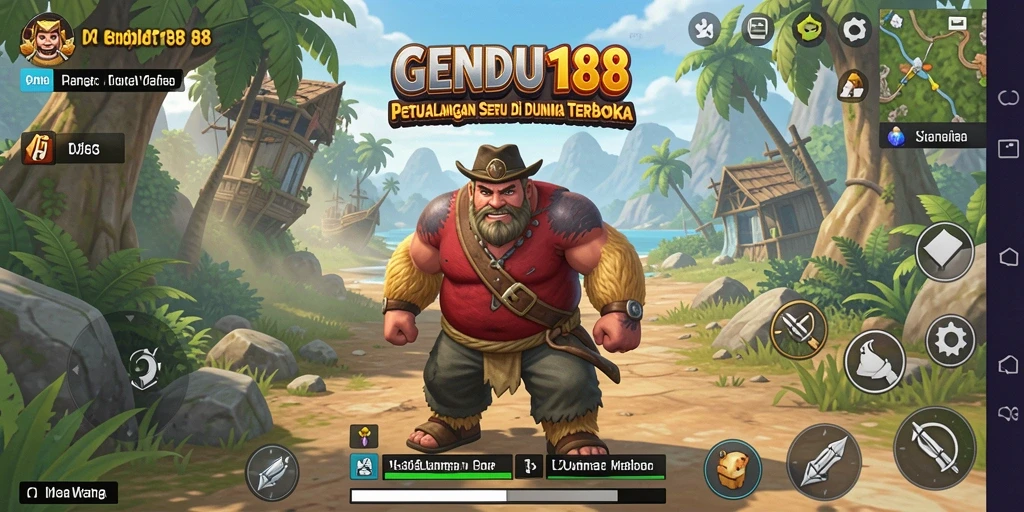 Tampilan gameplay yang seru dalam GENDUT188 dengan banyak aksi dan eksplorasi.