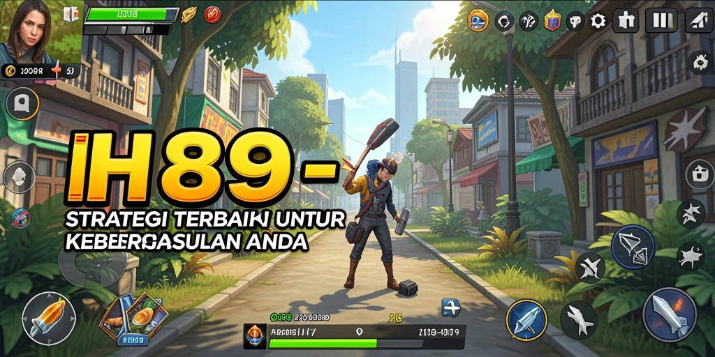 Tangkapan layar dari gameplay strategis yang menegangkan di HR89.