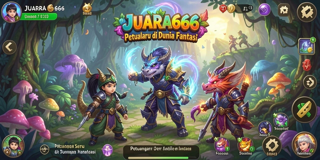 Gameplay petualangan JUARA666 yang menakjubkan dan penuh aksi.