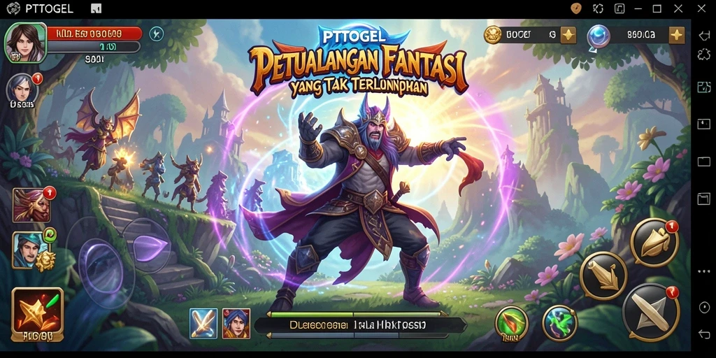 Tampilan aksi mendebarkan di dunia fantasi PTTOGEL.