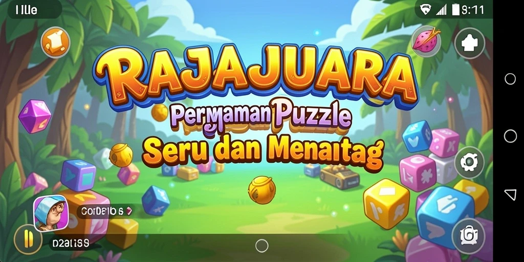Tampilan gameplay Puzzle yang mengasyikkan dan mendebarkan.
