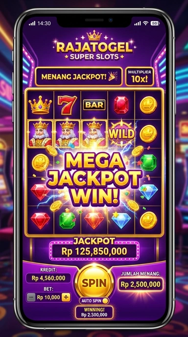 Tampilan awal aplikasi rajatogel yang menarik dan informatif.